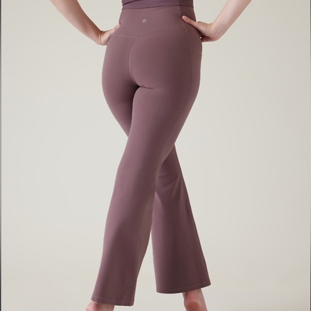 Athleta Salutation Stash High Rise Flare Pant